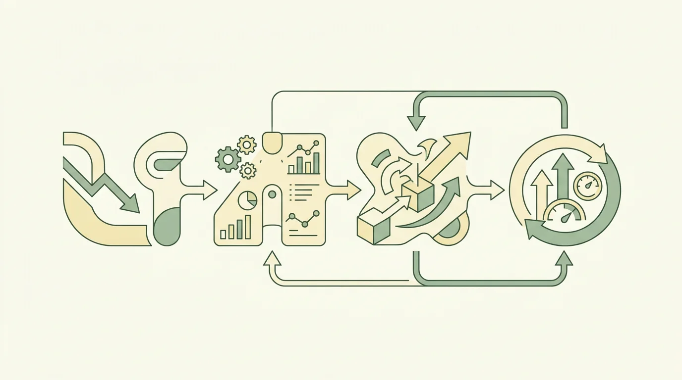 Plan odbudowy po zdarzeniu krok po kroku, schemat procesu, 1200x600px